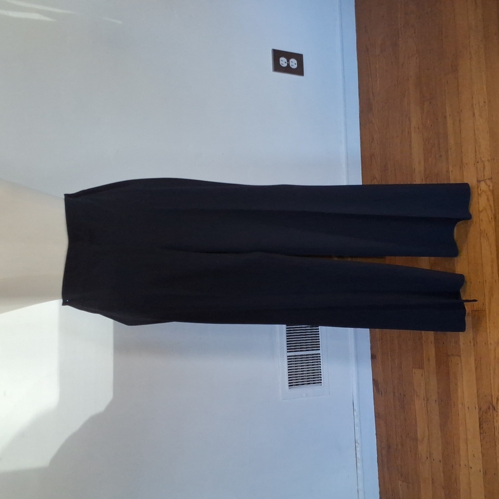 Barney's Navy Gabardine Trousers